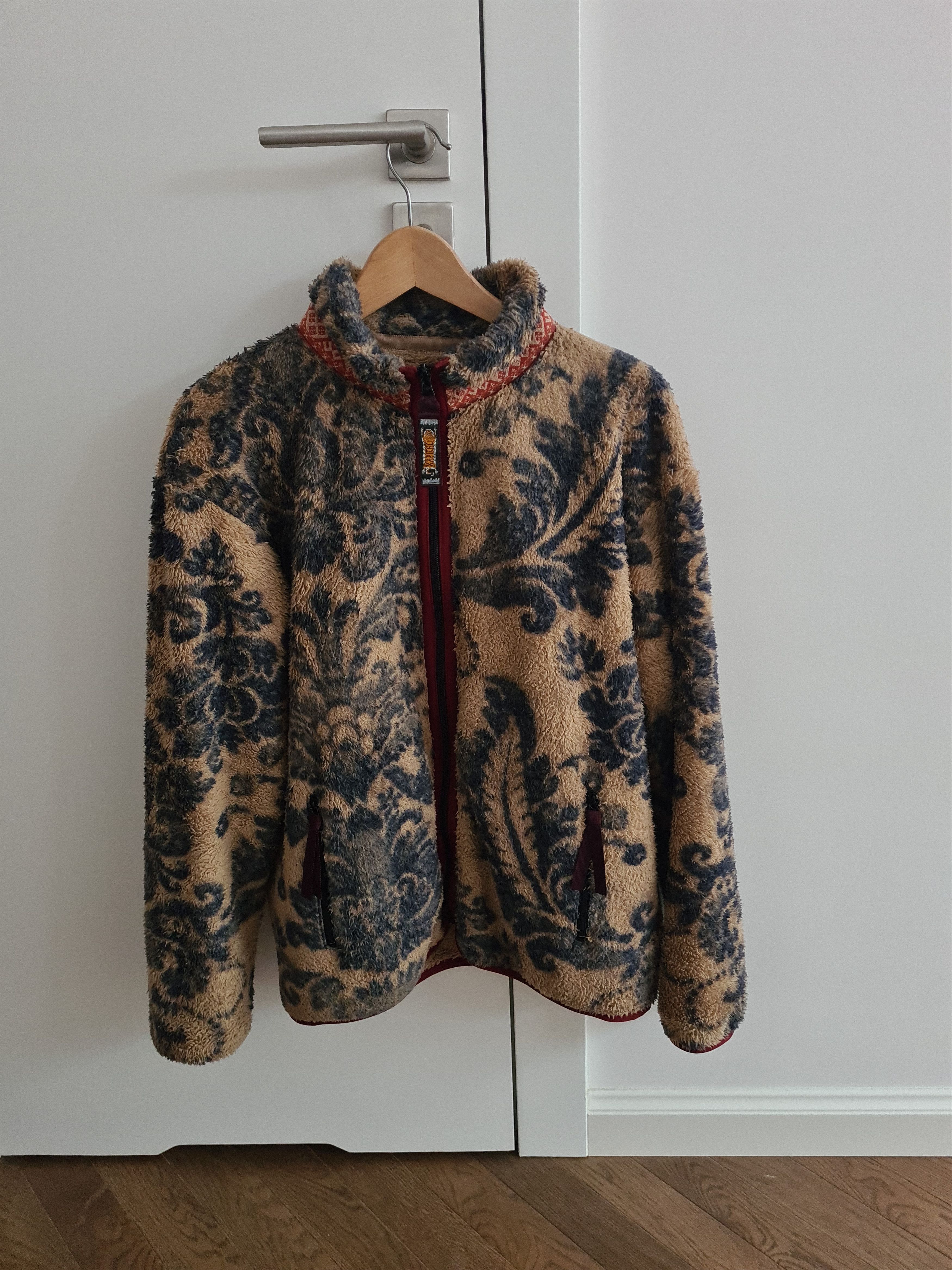 Kapital [2] Damask Fleece Zip Up Jacket (AW19) Size US M / EU 48-50 / 2 - 1 Thumbnail