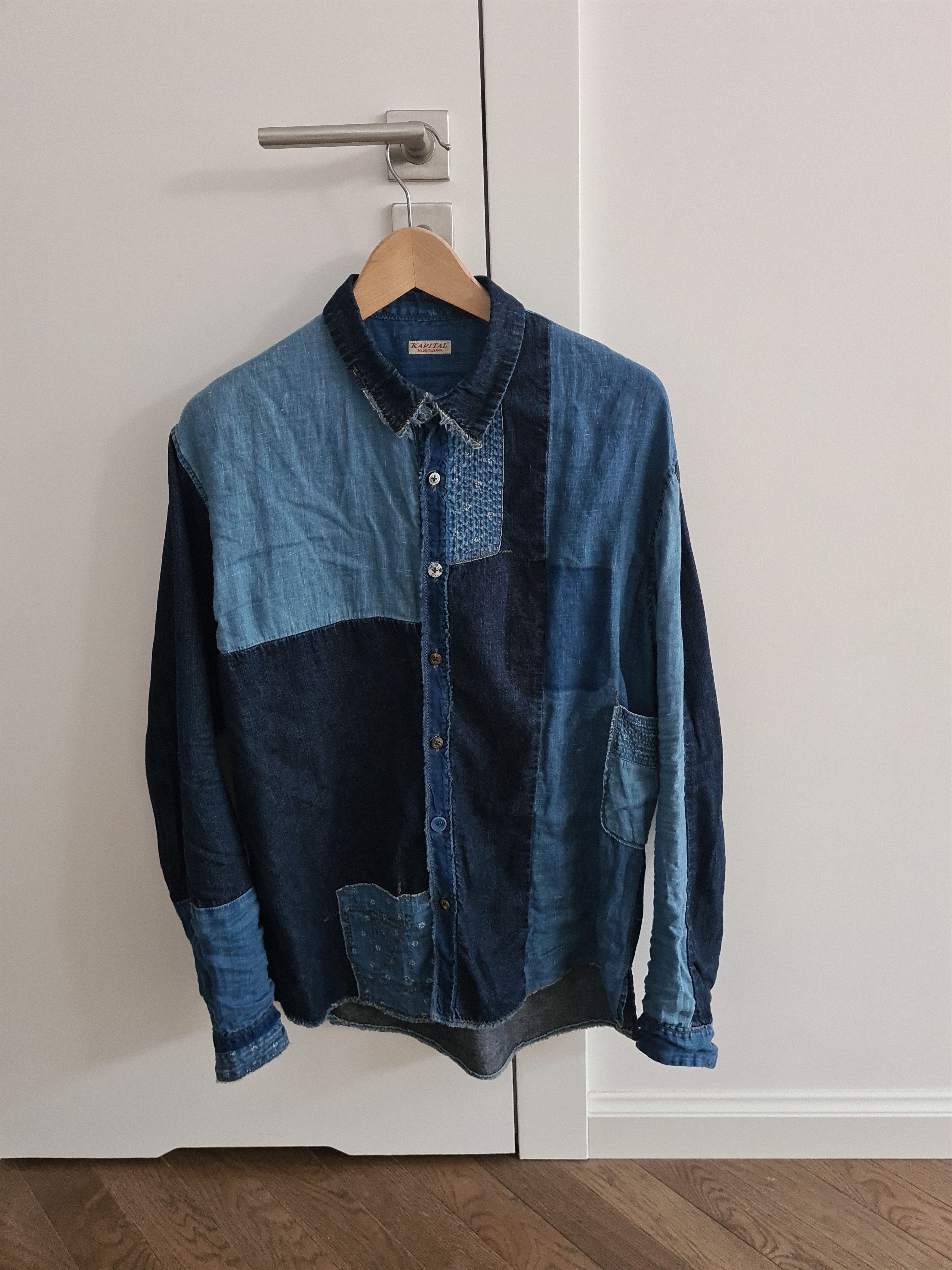 Kapital [3] Patchwork Kathmandu Shirt (SS22) Size US L / EU 52-54 / 3 - 1 Thumbnail