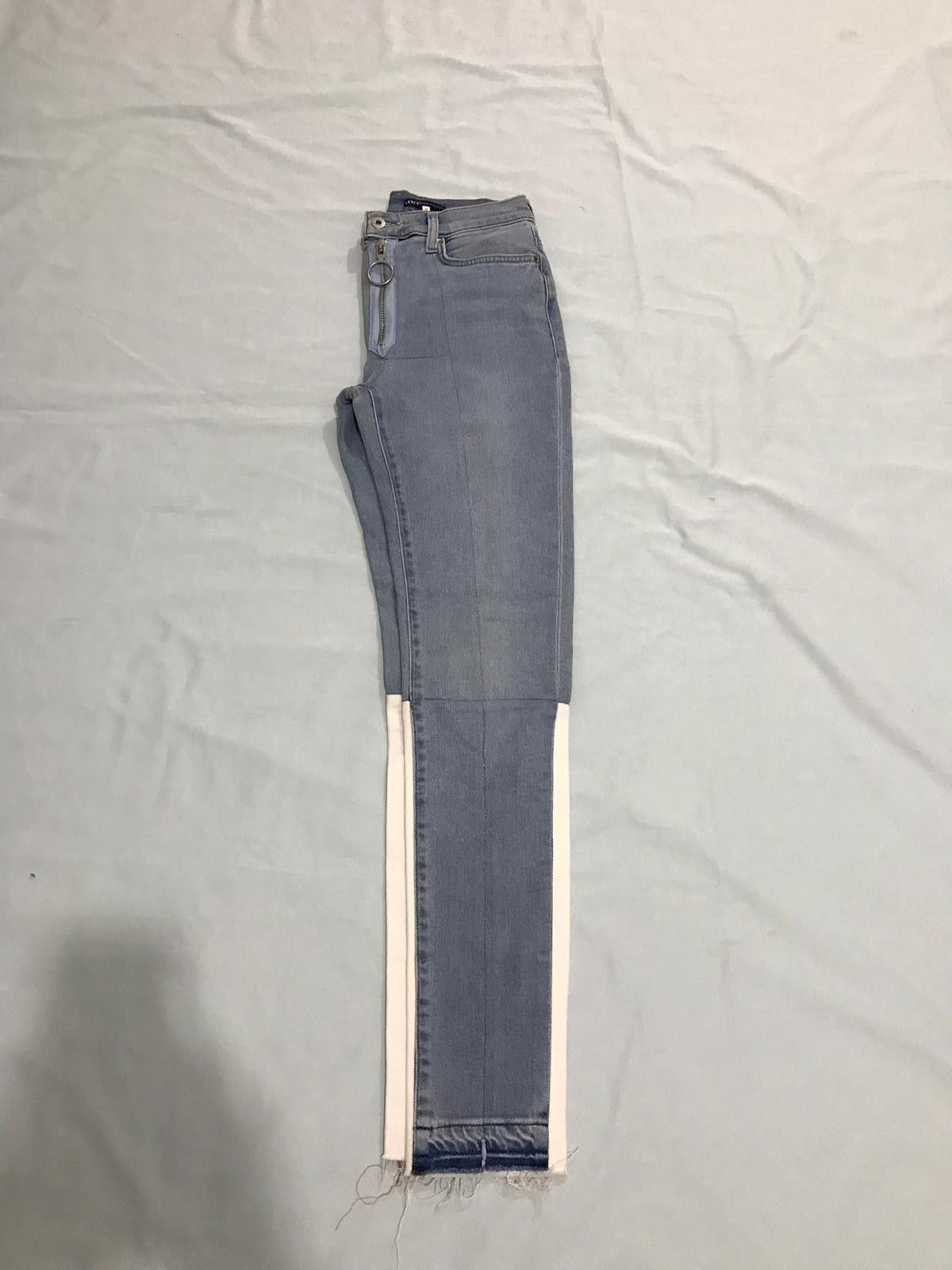 Levi's Made & Crafted × Off-White Off-White X Levi's Made & Crafted Blue Denim Jean Size US 27 - 6 Thumbnail