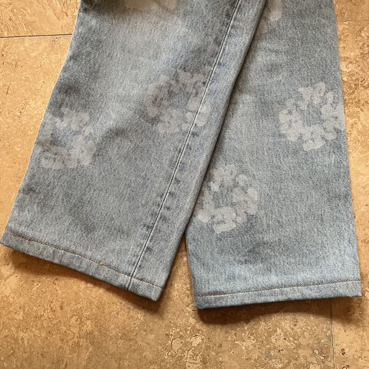 パンツ Denim Tears Vintage Indigo Mono Wreath DENIM TEARS Vintage Indigo Mono Wreath Jean unboxing video