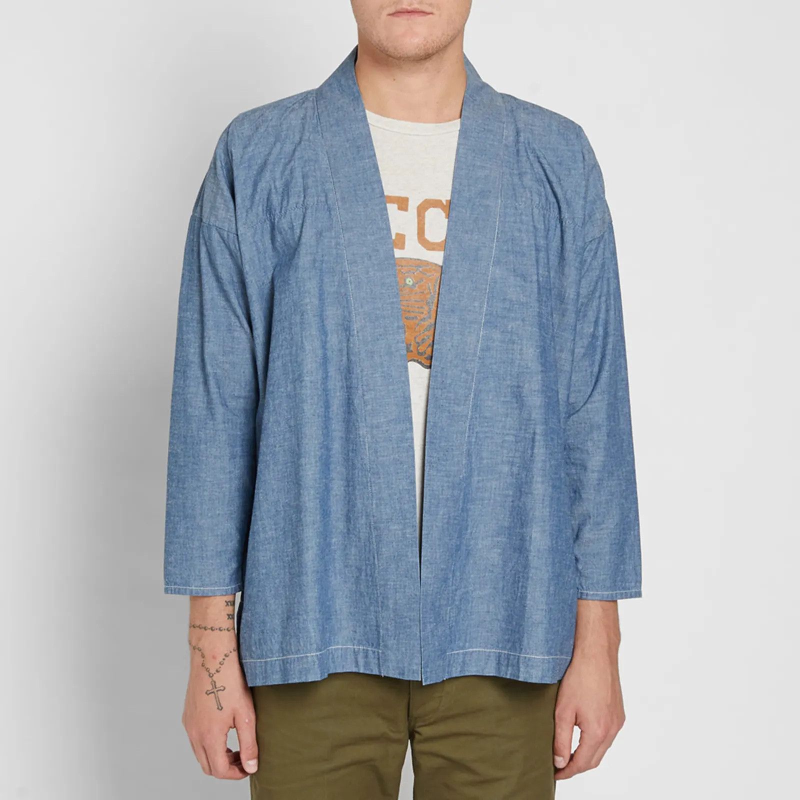 Visvim [3] Noragi Chambray Shirt (AW17) | Grailed
