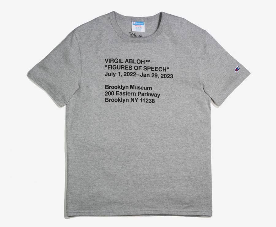 Champion × Disney × Virgil Abloh Virgil Abloh F.O.S. x Disney - "FOS Mickey BkM" Tee Size US L / EU 52-54 / 3 - 2 Thumbnail