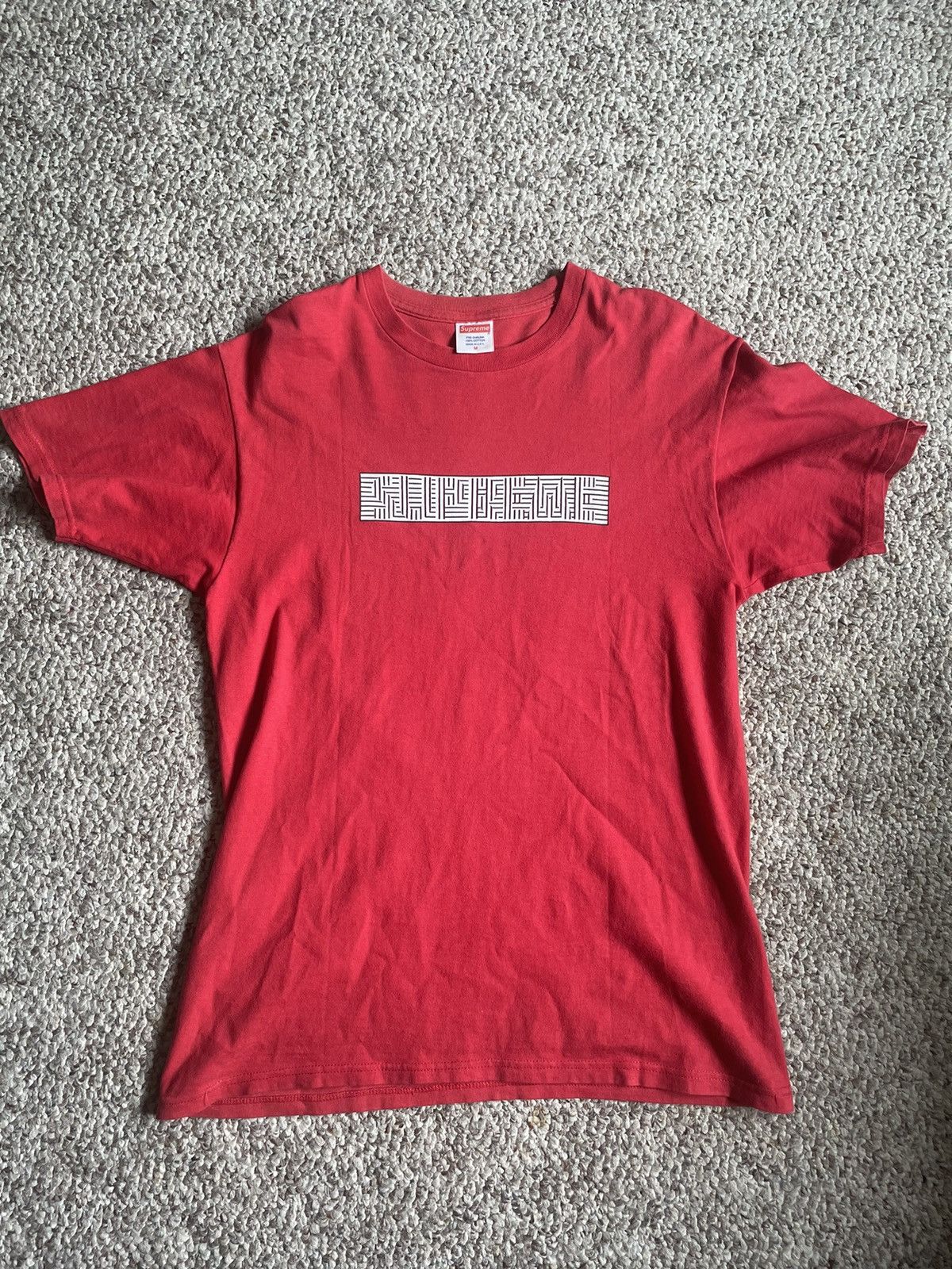 Supreme Supreme Optical Illusion Tee Grailed