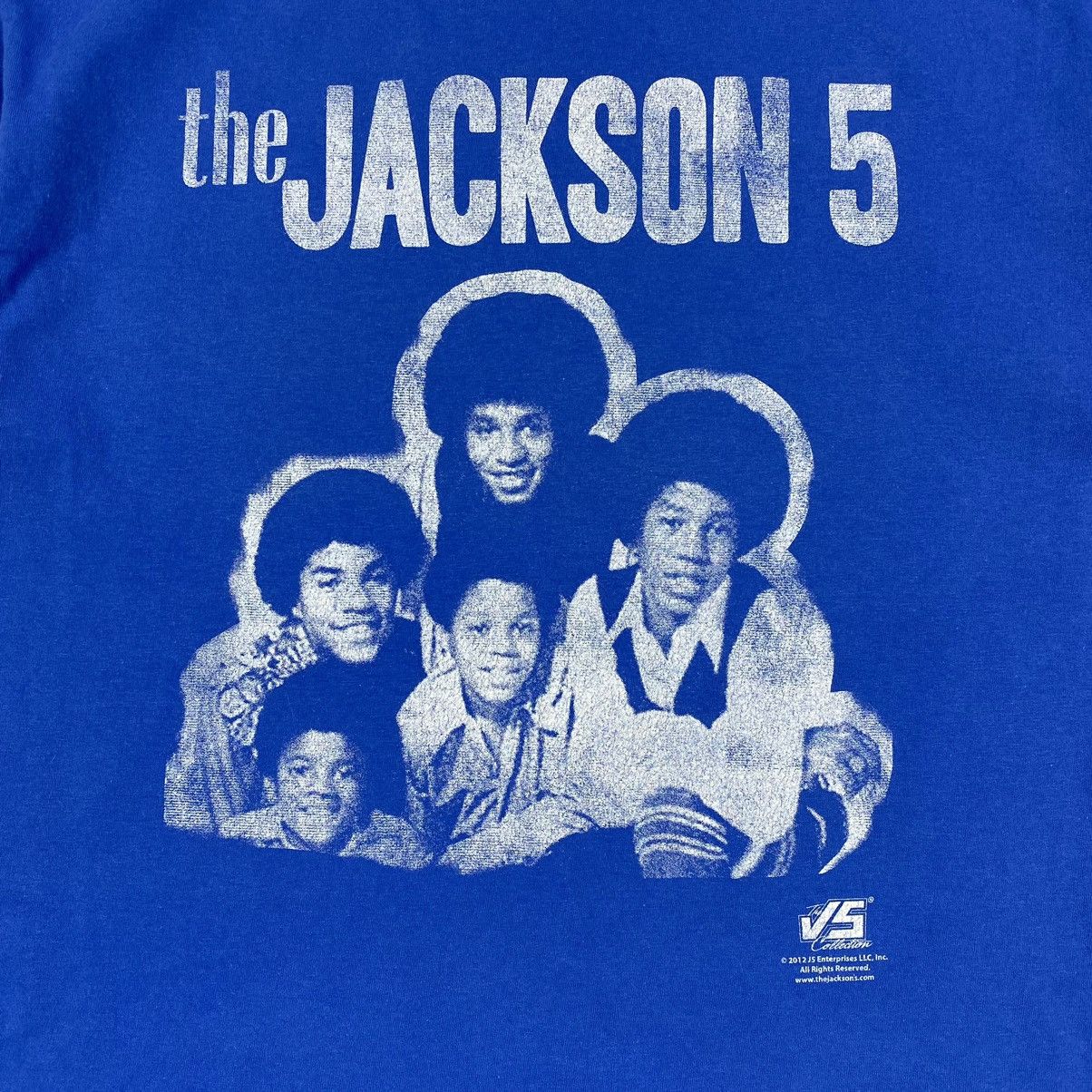 Band Tees × Michael Jackson 2012 The Jackson Five Band T-Shirt Size US L / EU 52-54 / 3 - 4 Thumbnail