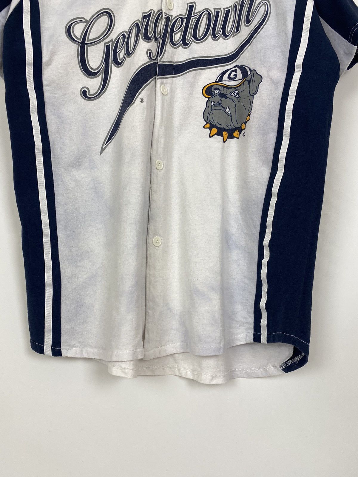 NCAA Vintage Gallop Georgetown Hoyas Baseball Jersey Made in USA Size US L / EU 52-54 / 3 - 8 Thumbnail