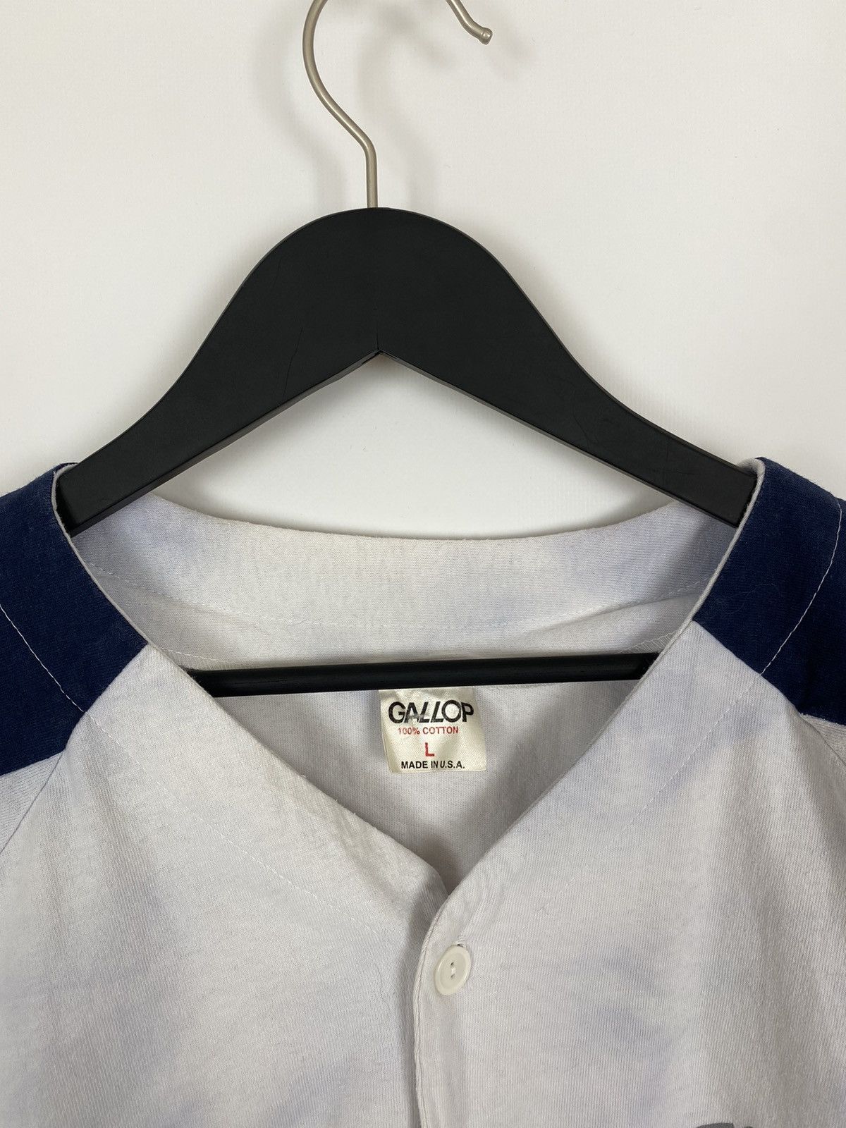 NCAA Vintage Gallop Georgetown Hoyas Baseball Jersey Made in USA Size US L / EU 52-54 / 3 - 5 Thumbnail
