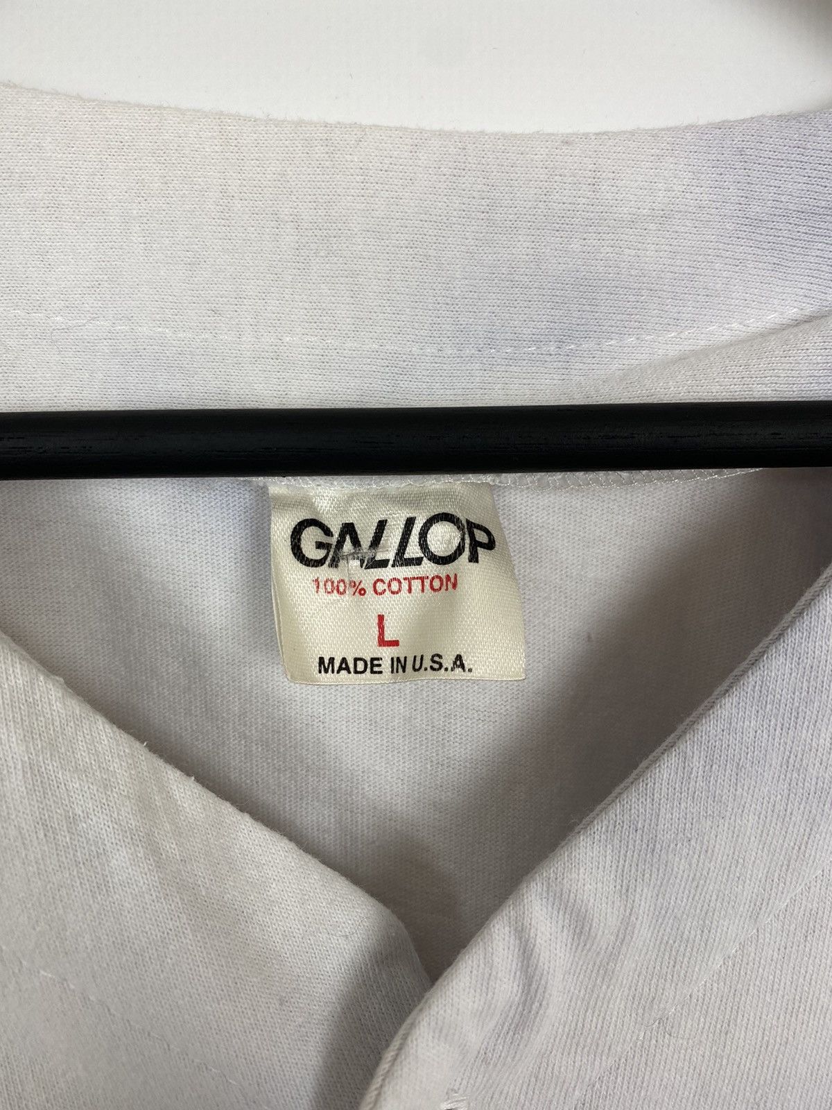 NCAA Vintage Gallop Georgetown Hoyas Baseball Jersey Made in USA Size US L / EU 52-54 / 3 - 6 Thumbnail