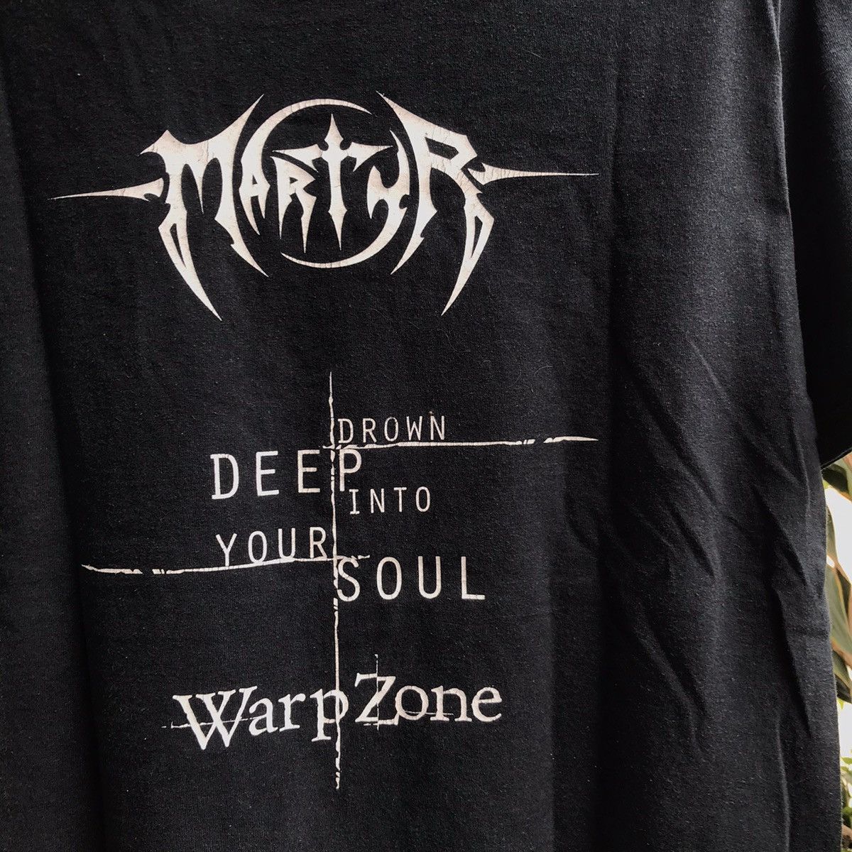 Band Tees Martyr Warp Zone Death Metal Band Tee 00s Size US L / EU 52-54 / 3 - 4 Thumbnail