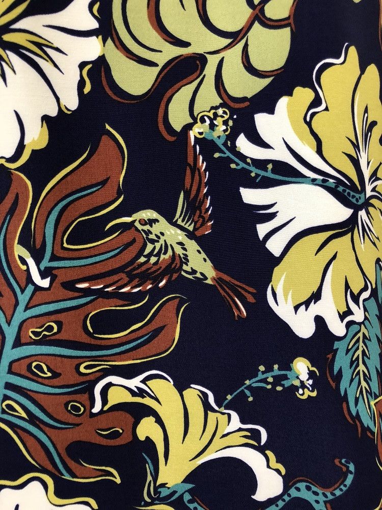 yoshie inaba Yoshie Inaba Japan Flowers Birds Hawaiian Aloha Shirt Size US L / EU 52-54 / 3 - 11 Thumbnail