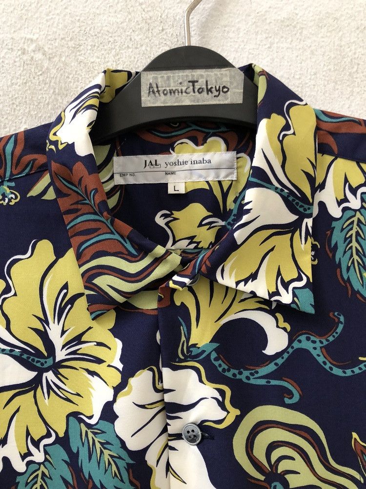 yoshie inaba Yoshie Inaba Japan Flowers Birds Hawaiian Aloha Shirt Size US L / EU 52-54 / 3 - 6 Thumbnail