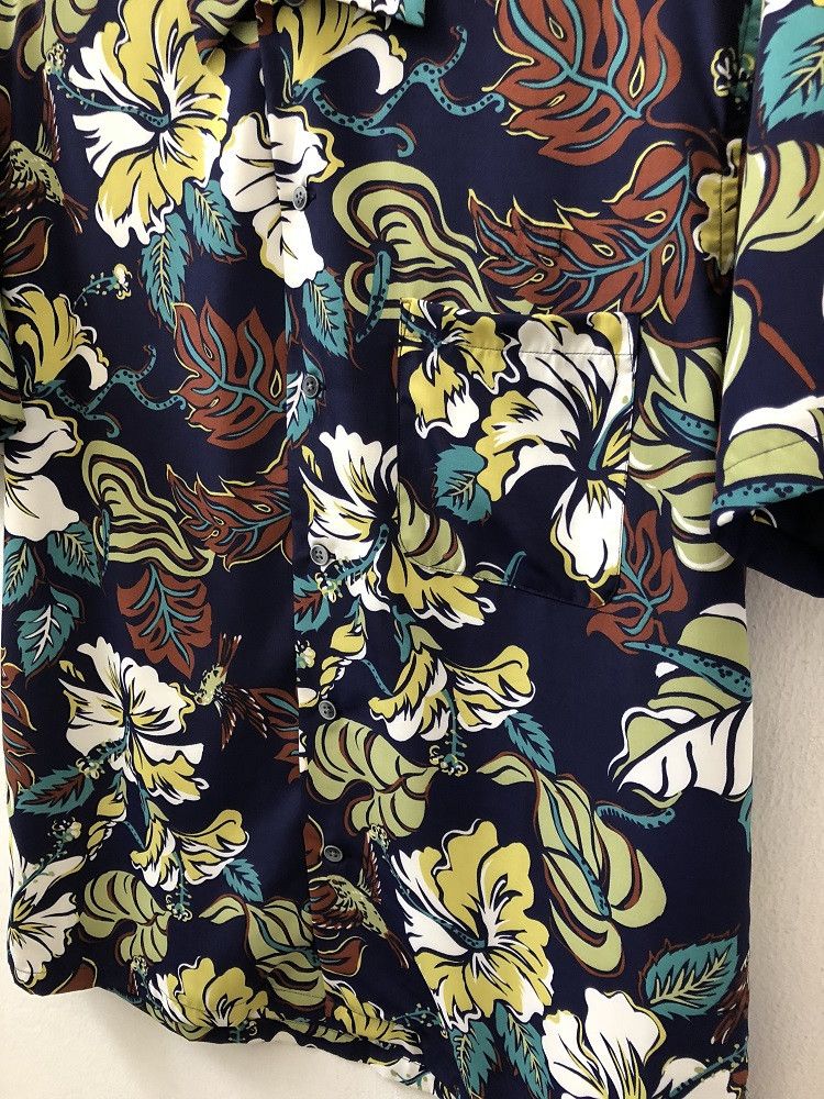 yoshie inaba Yoshie Inaba Japan Flowers Birds Hawaiian Aloha Shirt Size US L / EU 52-54 / 3 - 8 Thumbnail