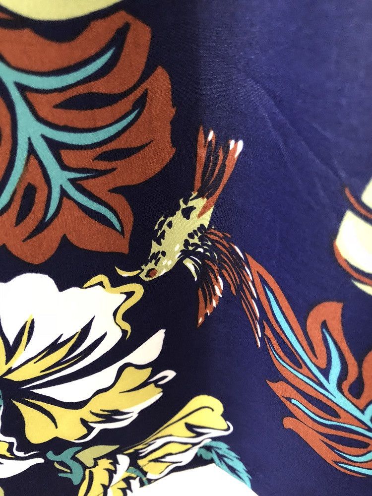 yoshie inaba Yoshie Inaba Japan Flowers Birds Hawaiian Aloha Shirt Size US L / EU 52-54 / 3 - 12 Thumbnail