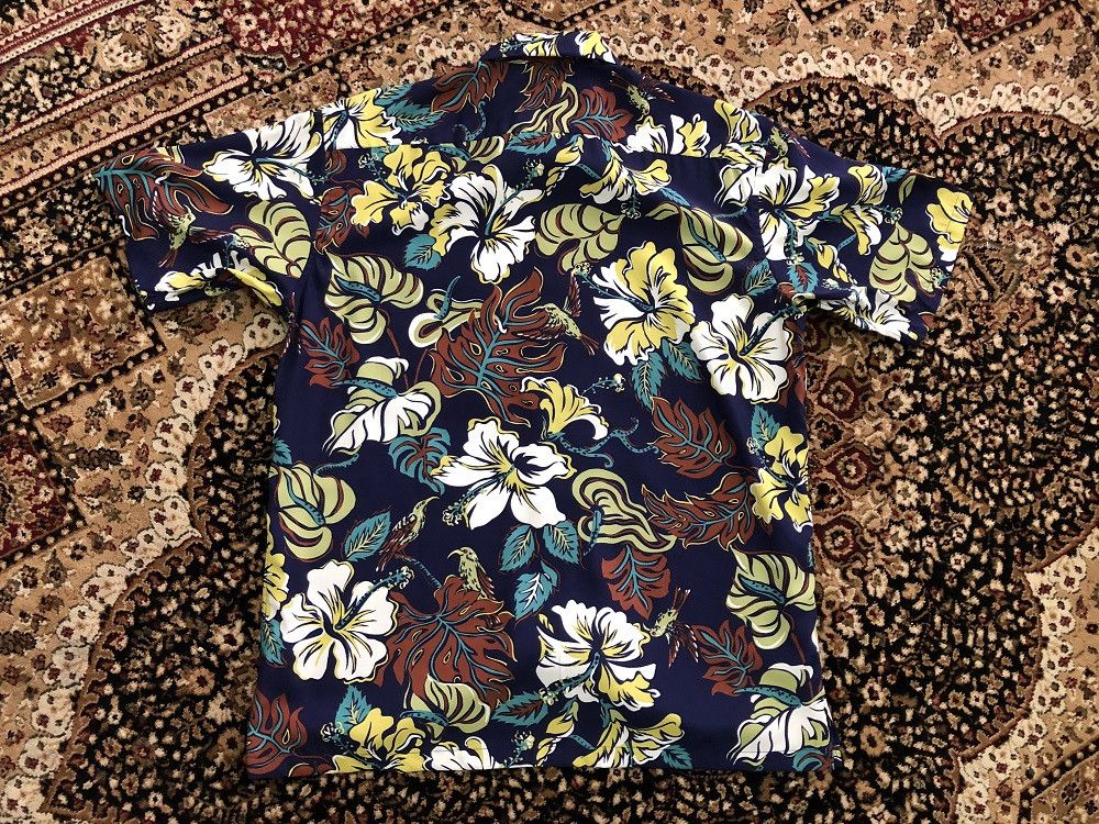 yoshie inaba Yoshie Inaba Japan Flowers Birds Hawaiian Aloha Shirt Size US L / EU 52-54 / 3 - 2 Thumbnail