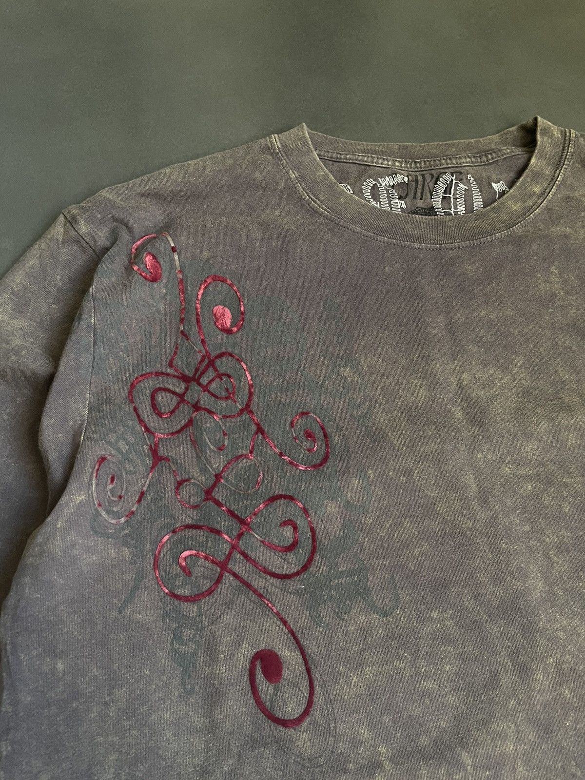 Japanese Brand Vintage Y2k Tribal Japanese Longsleeve Faded Brown-Grey Size US L / EU 52-54 / 3 - 5 Thumbnail