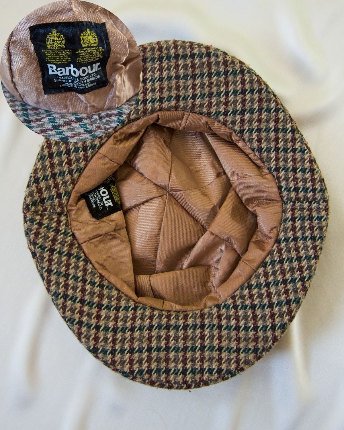 Barbour Vintage Barbour Hunting Wool Hat Size ONE SIZE - 2 Thumbnail