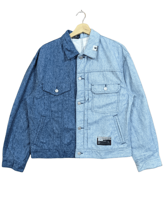 Miharayasuhiro Miharayasuhiro x Gu 'Good Inspiration' Denim Jacket