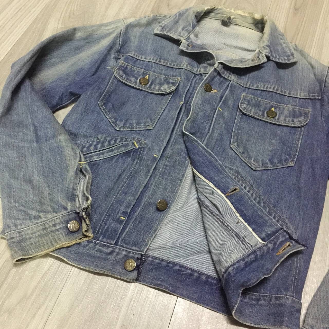 Vintage MADEWELL - Vintage Selvedge Denim Jacket Size US M / EU 48-50 / 2 - 9 Thumbnail