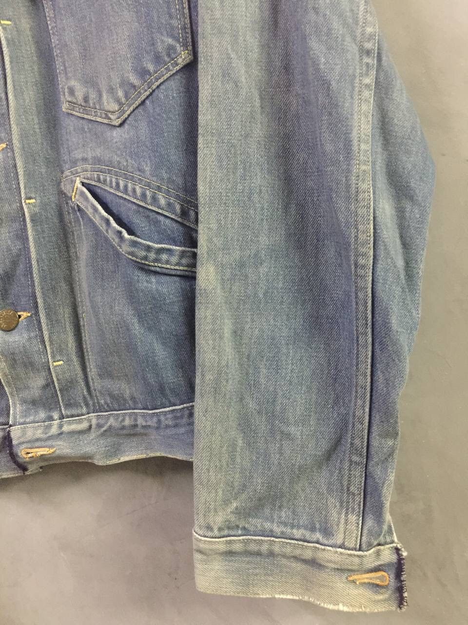 Vintage MADEWELL - Vintage Selvedge Denim Jacket Size US M / EU 48-50 / 2 - 7 Thumbnail