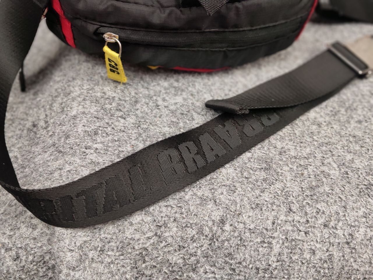 Capital Bra CB6 Ltd.Delux Hip Bag mini messenger Multi logo