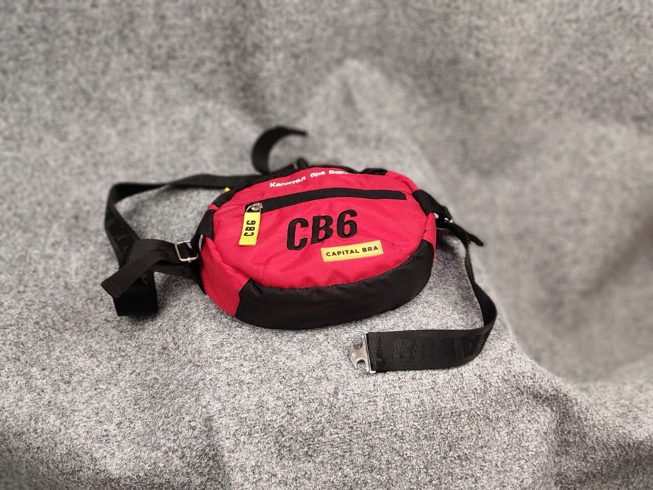 Capital Bra CB6 Ltd.Delux Hip Bag mini messenger Multi logo