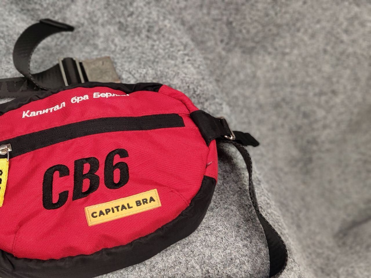 Capital Bra CB6 Ltd.Delux Hip Bag mini messenger Multi logo