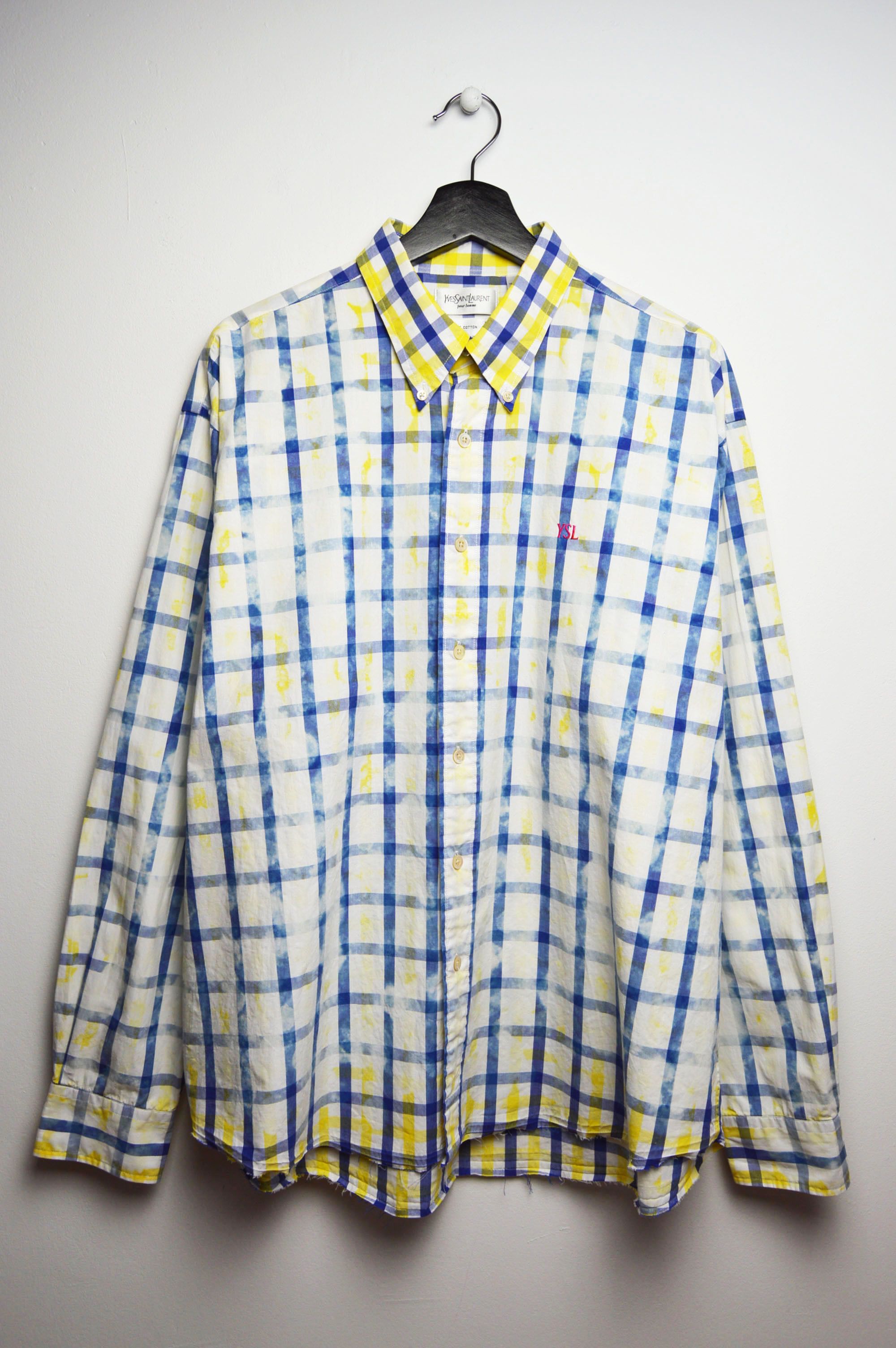 Vintage ysl shirt 1/1 vintage tie dye | Grailed