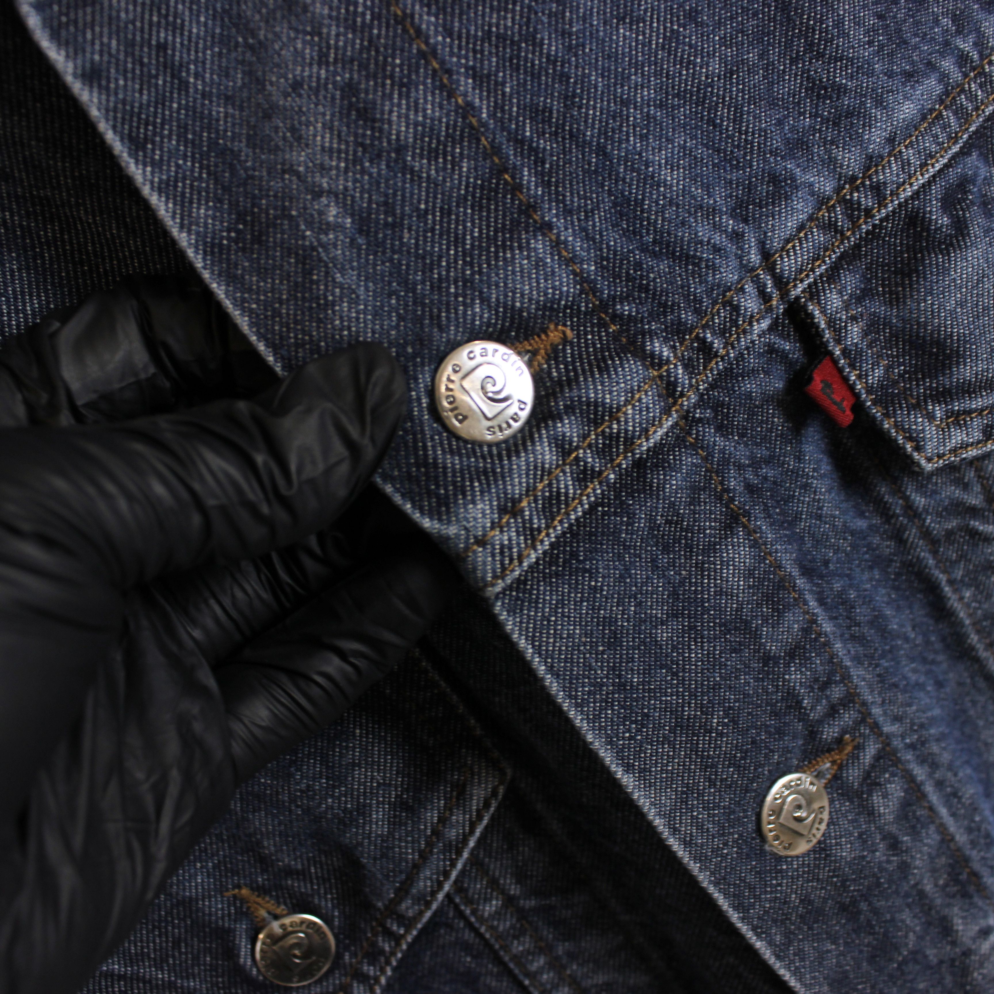 Pierre Cardin Vintage pierre cardin denim jacket rare Size US L / EU 52-54 / 3 - 6 Thumbnail