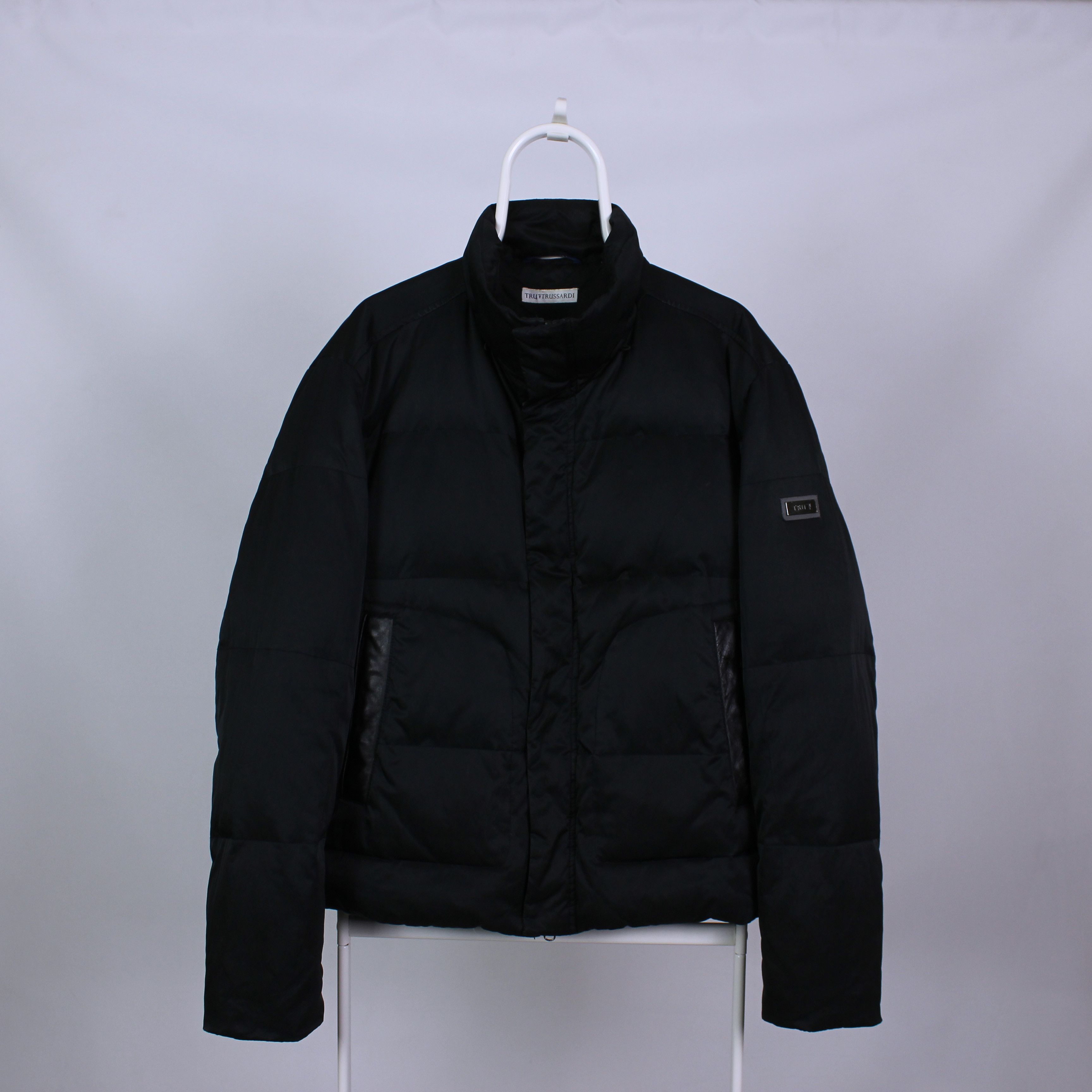 Trussardi Trussardi Down jacket full zip rarity black L Size US L / EU 52-54 / 3 - 3 Thumbnail