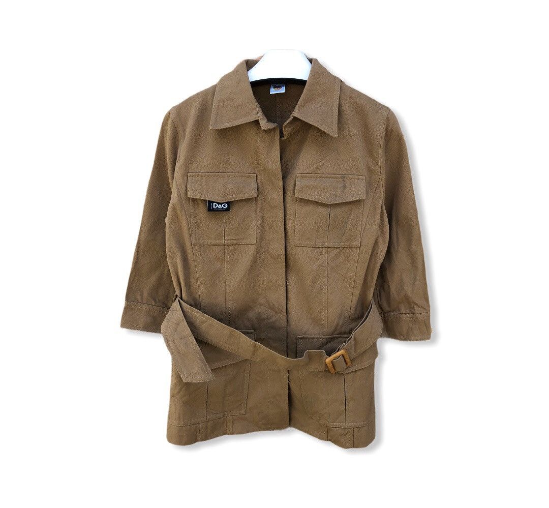 Dolce & Gabbana Dolce & Gabbana Multipocket Women Jacket Size US S / EU 44-46 / 1 - 1 Thumbnail