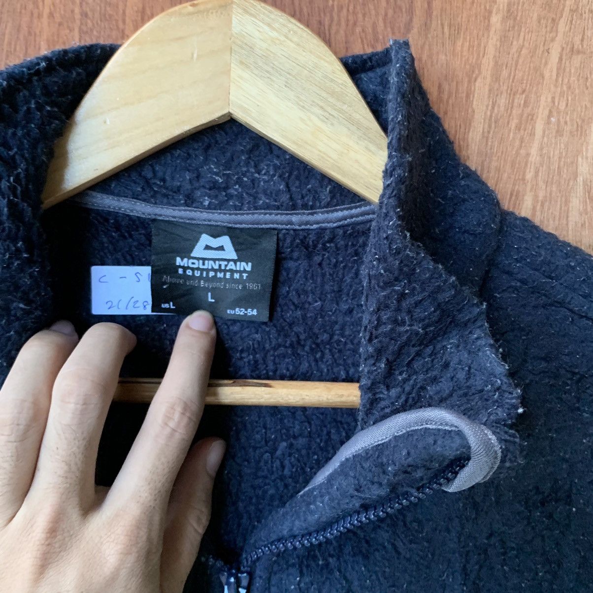 The Mountain × Vintage Vintage the mountain fleece vest Size US L / EU 52-54 / 3 - 5 Thumbnail