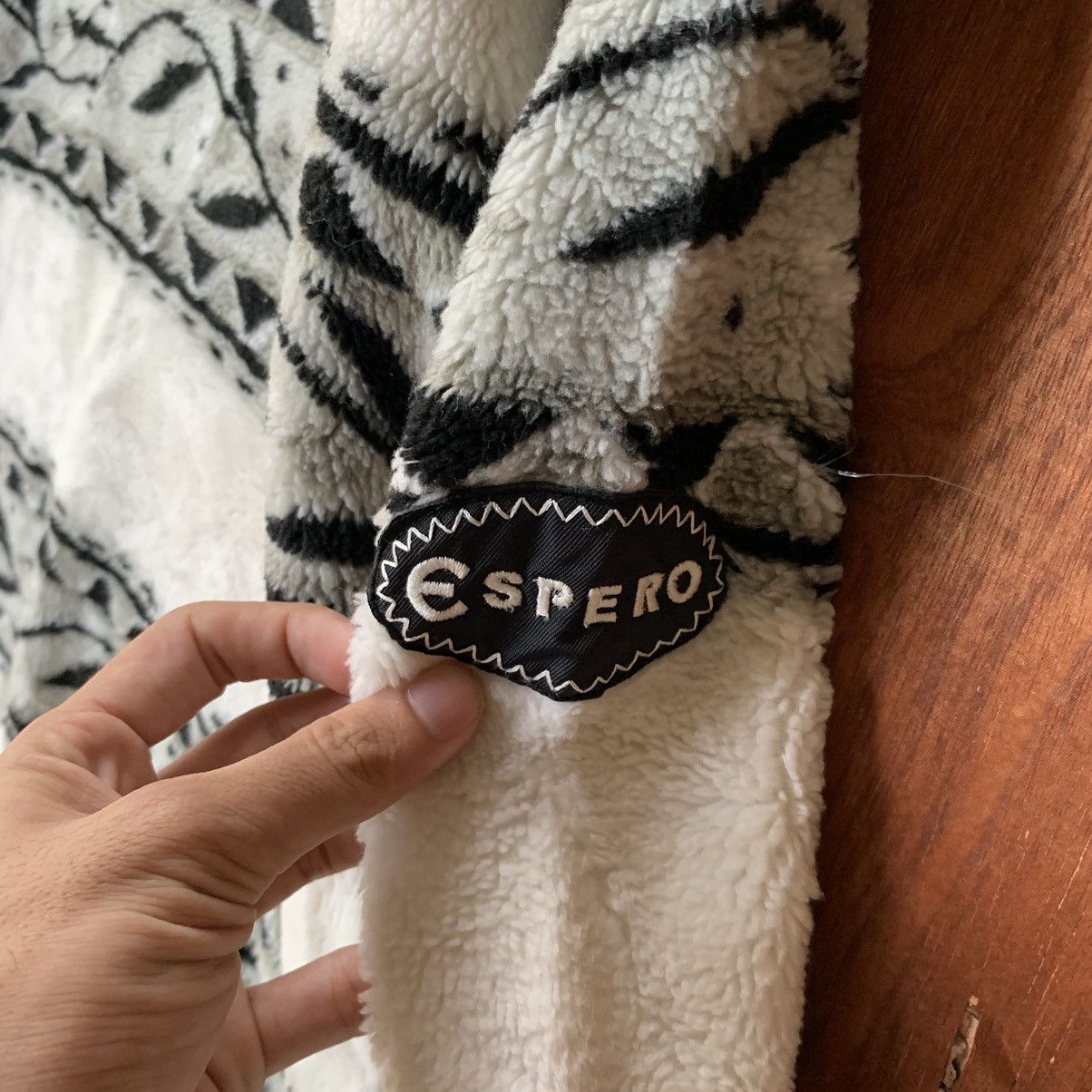 Vintage Vintage ESPERO NAVAJO NATIVE Fleece sweatshirt pullover Size US L / EU 52-54 / 3 - 5 Thumbnail
