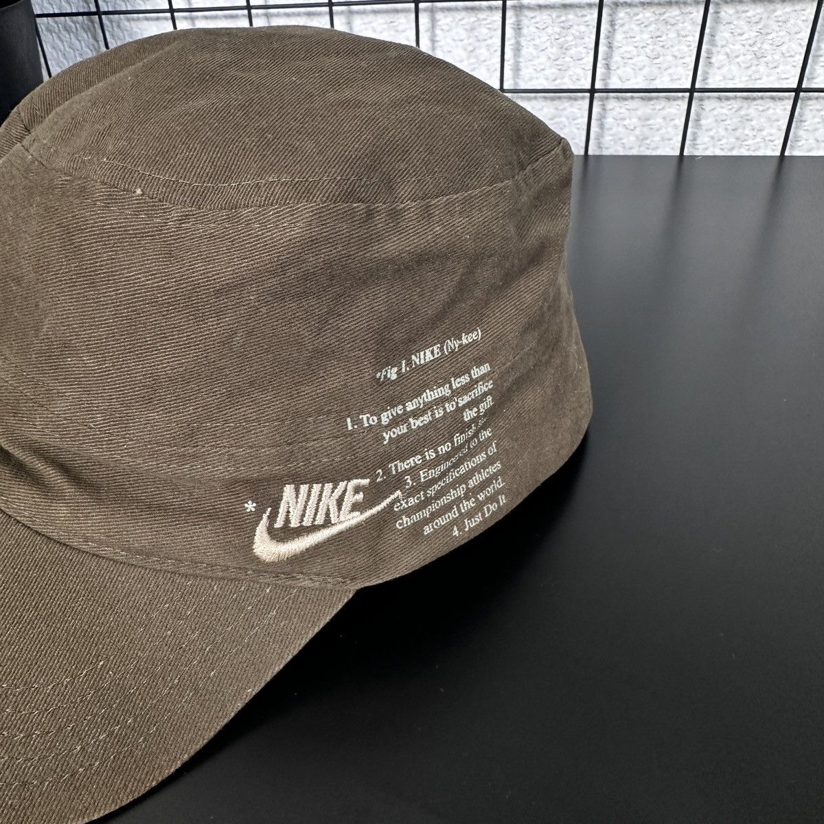 Nike Vintage Nike Cap Size ONE SIZE - 2 Thumbnail