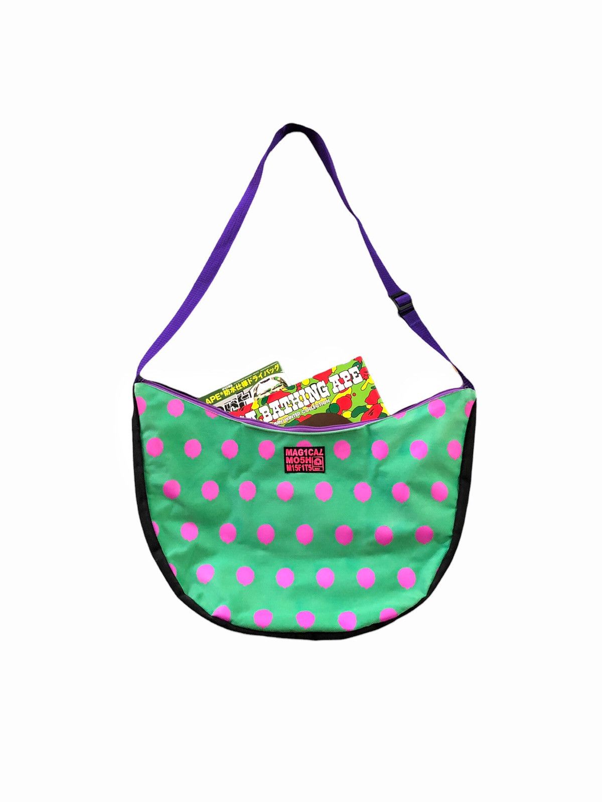 Japanese Brand 🔊Harajuku Skater🔊 00's Magical Mosh Misfit melon slim bag Size ONE SIZE - 1 Thumbnail