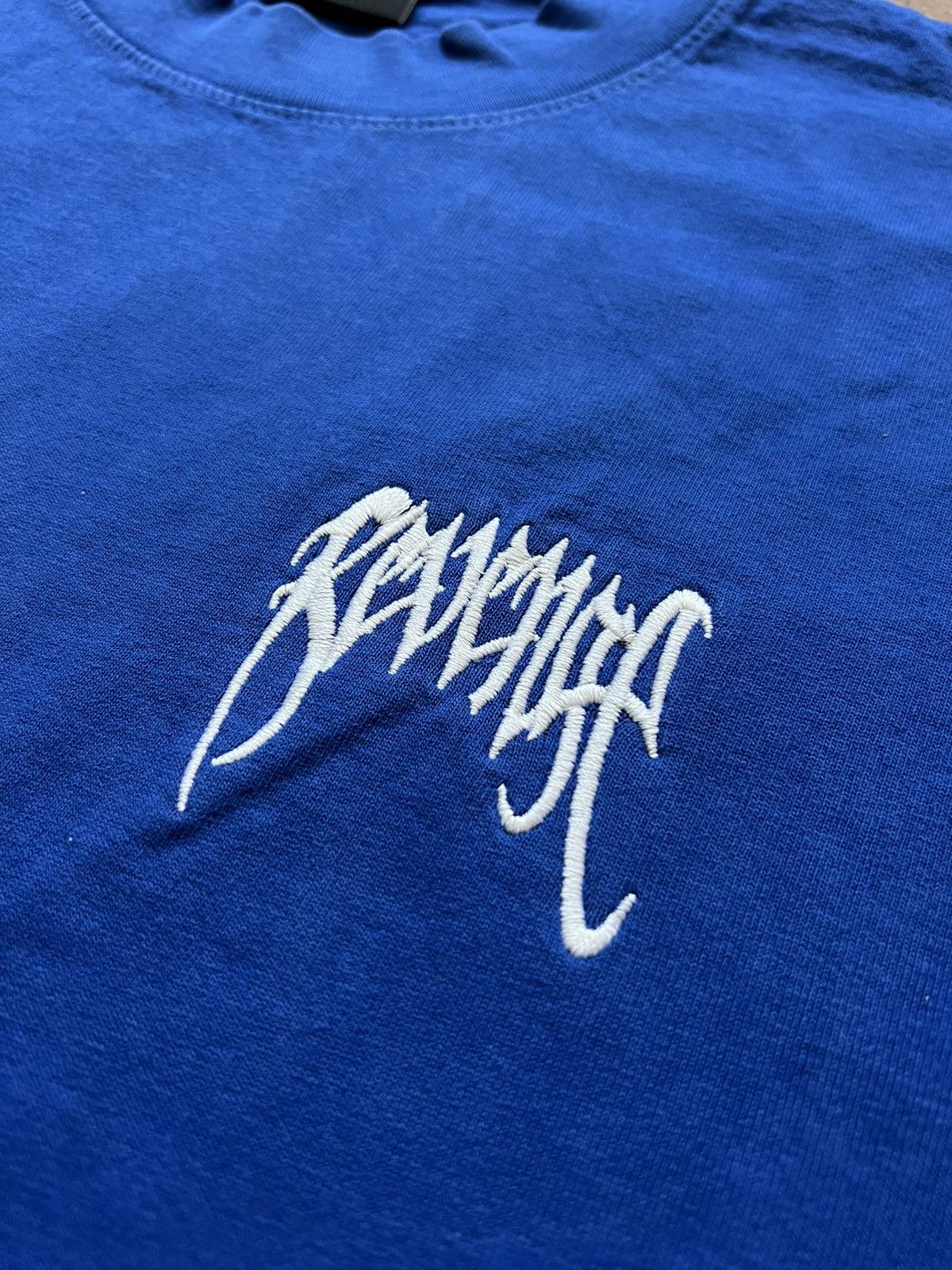 Revenge Revenge Basic Embroidered Logo Tee Blue Cobalt Small Size US S / EU 44-46 / 1 - 4 Thumbnail