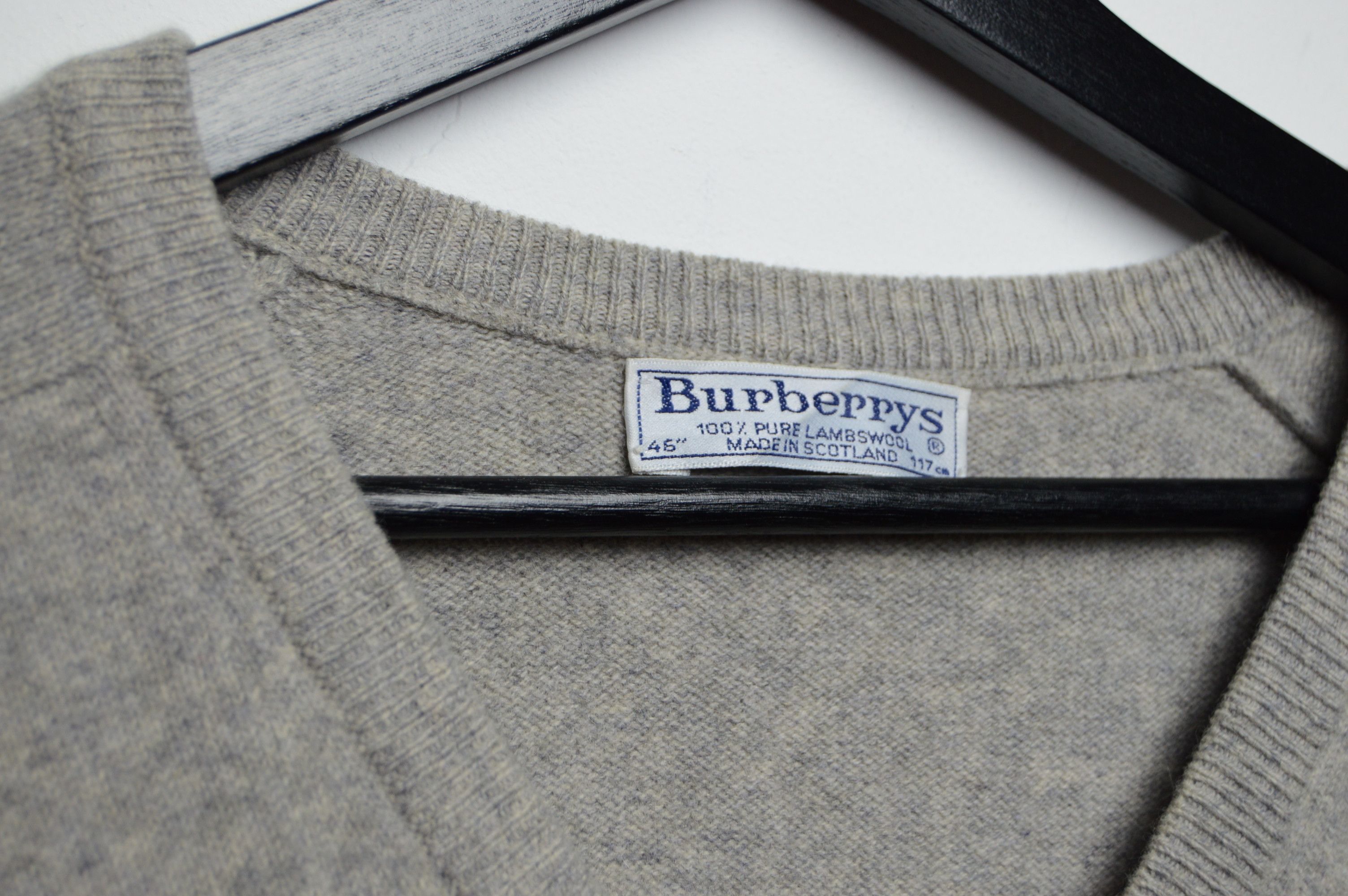 Burberry burberry wool sweater archive vintage rare Size US L / EU 52-54 / 3 - 6 Thumbnail
