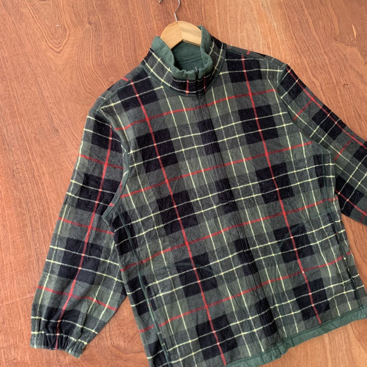 Christophe Lemaire × Undercover × Uniqlo Uniqlo undercover fleece jacket plaid checked Size US L / EU 52-54 / 3 - 3 Thumbnail