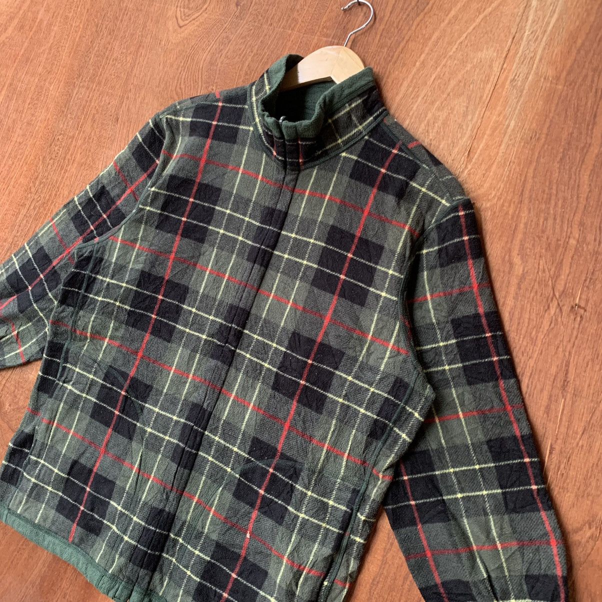 Christophe Lemaire × Undercover × Uniqlo Uniqlo undercover fleece jacket plaid checked Size US L / EU 52-54 / 3 - 2 Thumbnail