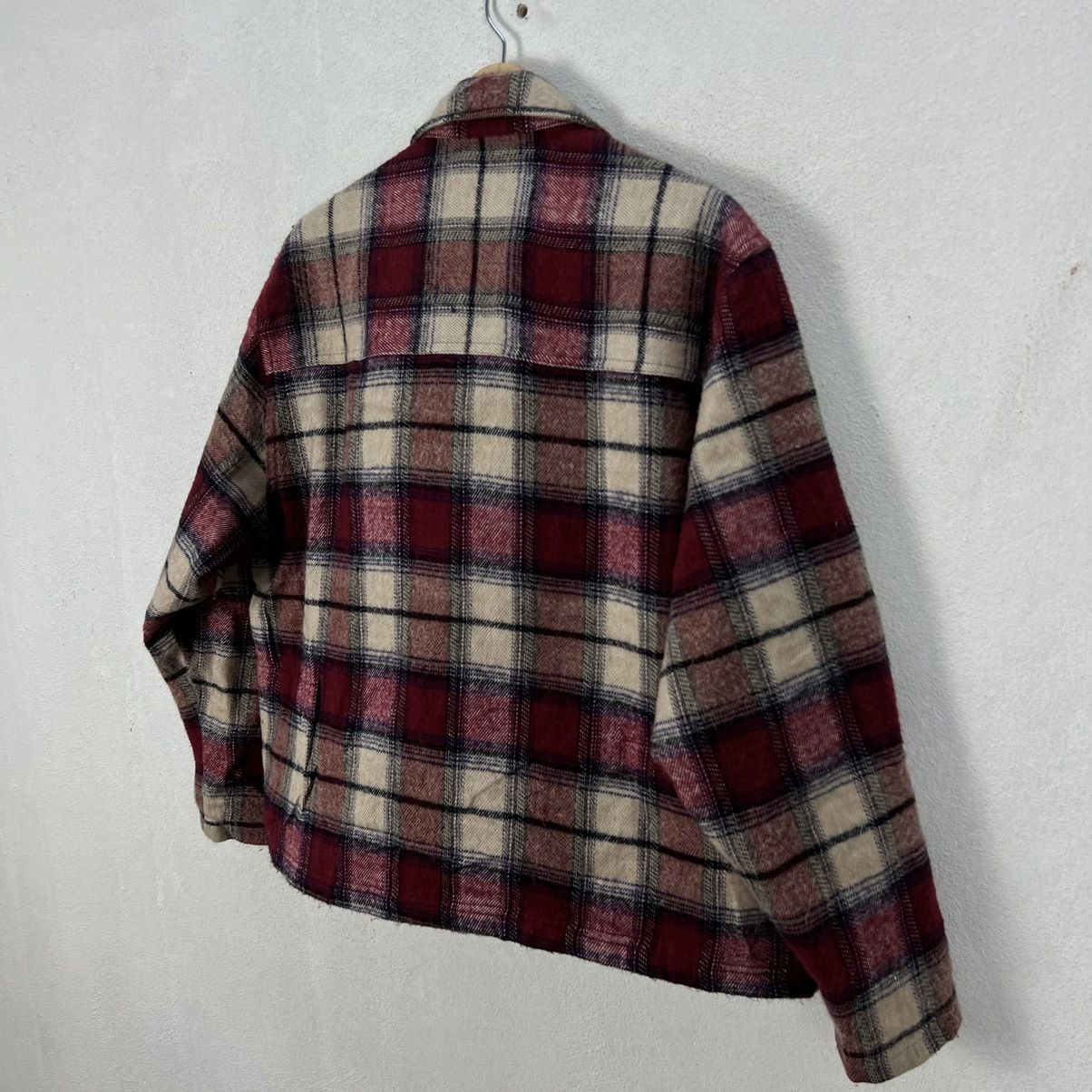 Flannel VINTAGE GARRISH FALNNEL BUTTON JACKET TARTAN DESIGN Size US M / EU 48-50 / 2 - 10 Thumbnail
