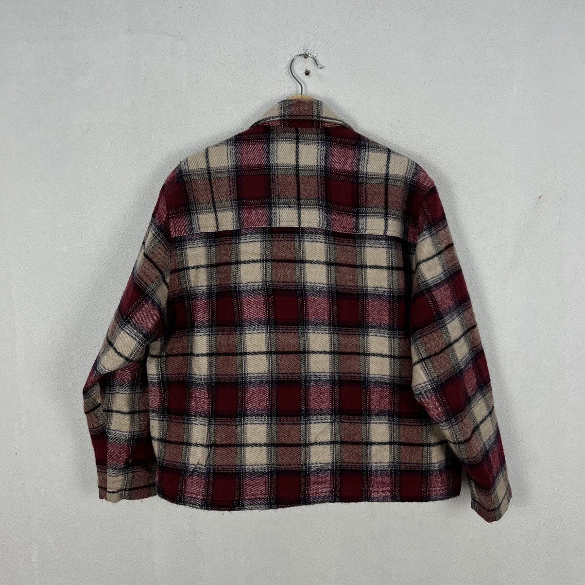 Flannel VINTAGE GARRISH FALNNEL BUTTON JACKET TARTAN DESIGN Size US M / EU 48-50 / 2 - 9 Thumbnail
