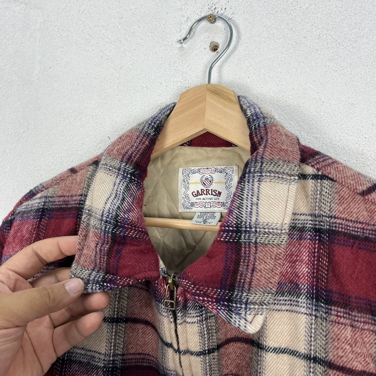 Flannel VINTAGE GARRISH FALNNEL BUTTON JACKET TARTAN DESIGN Size US M / EU 48-50 / 2 - 8 Thumbnail