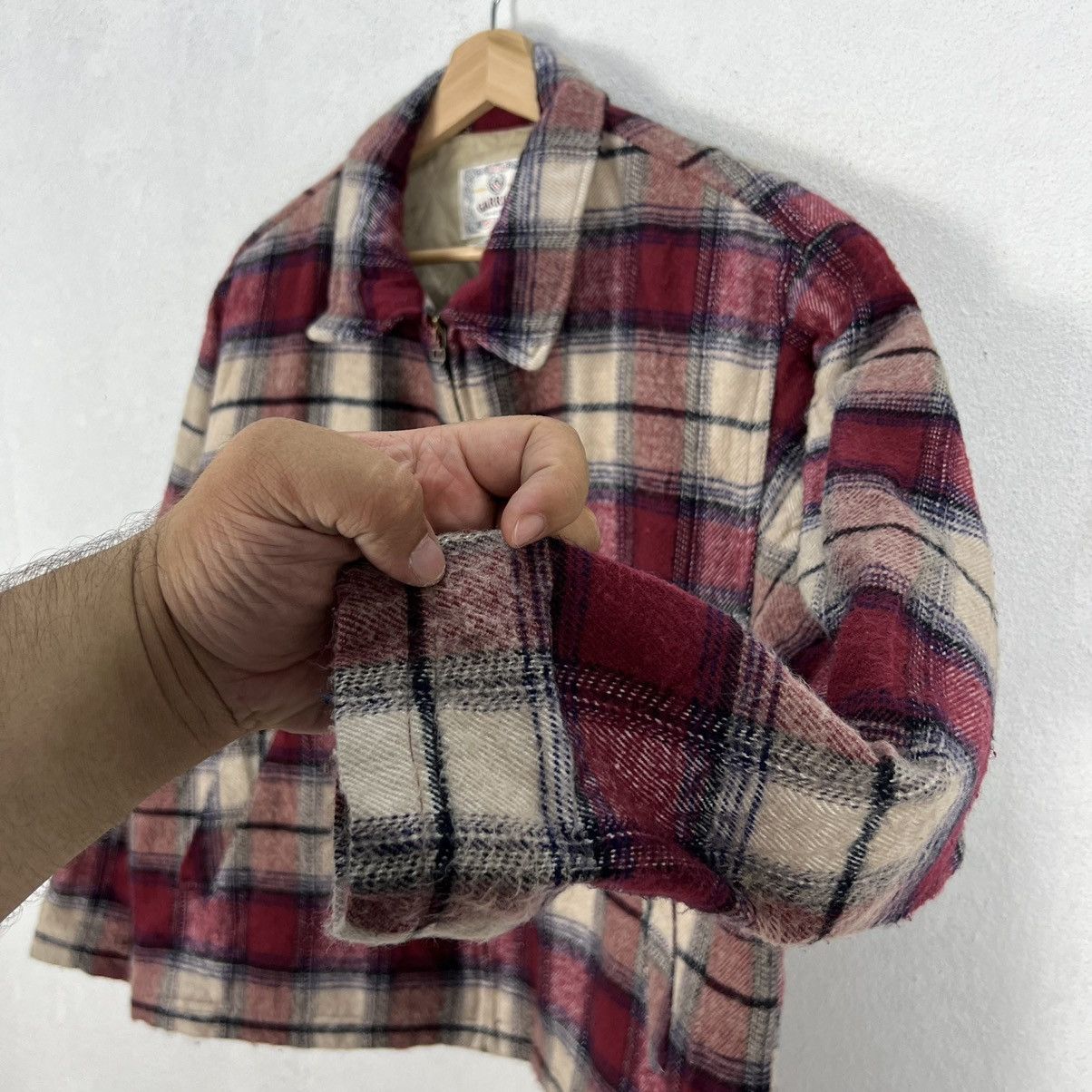Flannel VINTAGE GARRISH FALNNEL BUTTON JACKET TARTAN DESIGN Size US M / EU 48-50 / 2 - 7 Thumbnail
