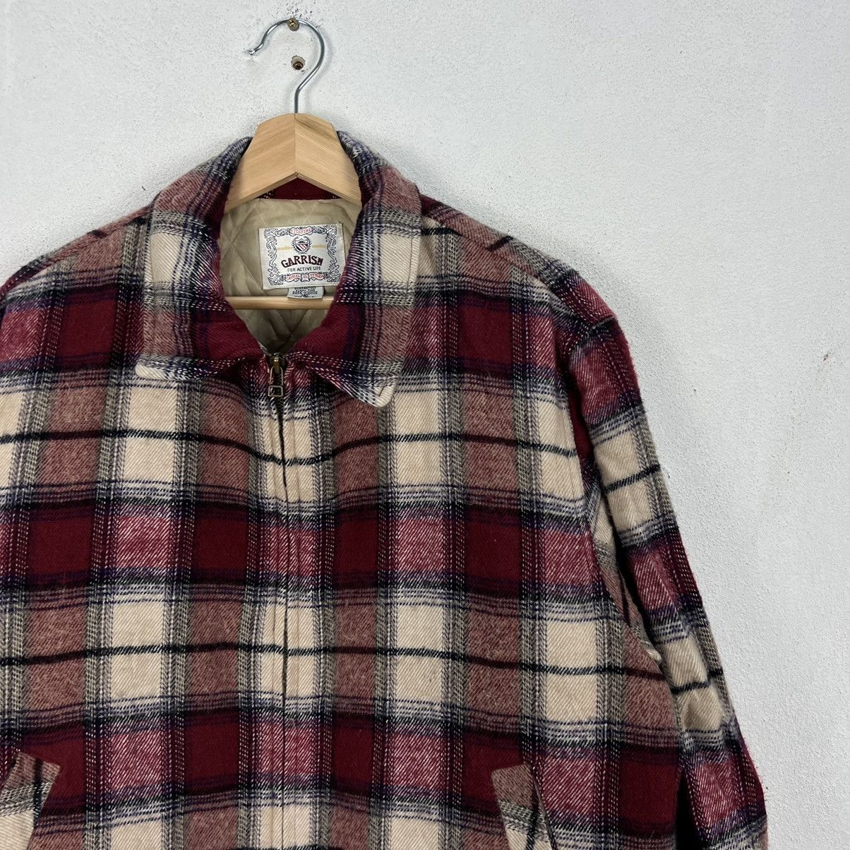 Flannel VINTAGE GARRISH FALNNEL BUTTON JACKET TARTAN DESIGN Size US M / EU 48-50 / 2 - 5 Thumbnail