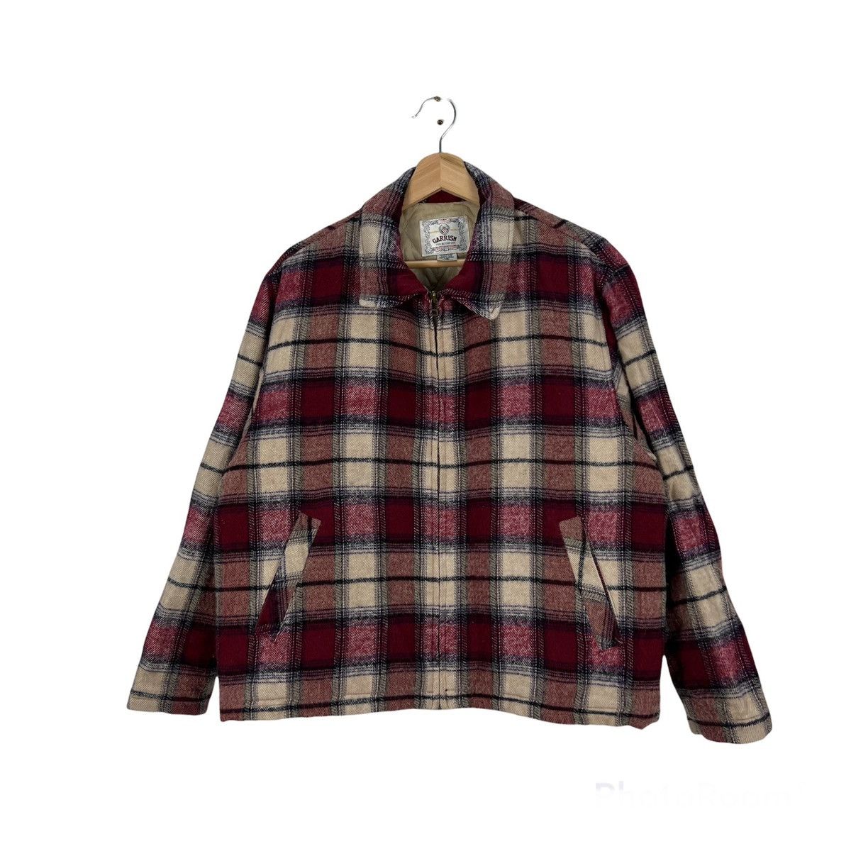 Flannel VINTAGE GARRISH FALNNEL BUTTON JACKET TARTAN DESIGN Size US M / EU 48-50 / 2 - 1 Thumbnail