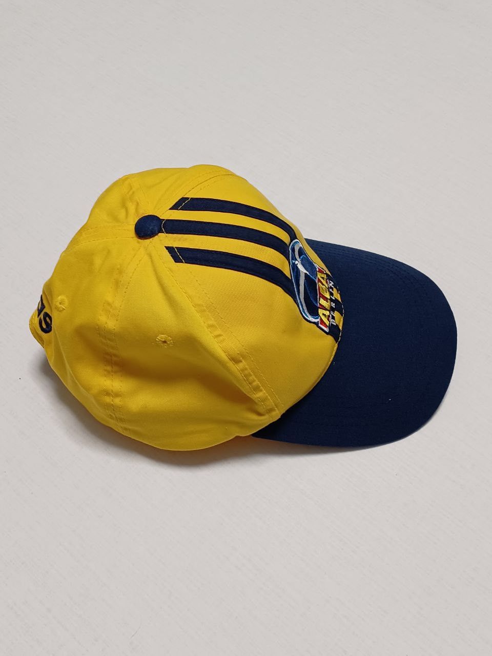 Adidas ALBA BERLIN basketball vintage adidas yellow hat 90s Size ONE SIZE - 2 Thumbnail