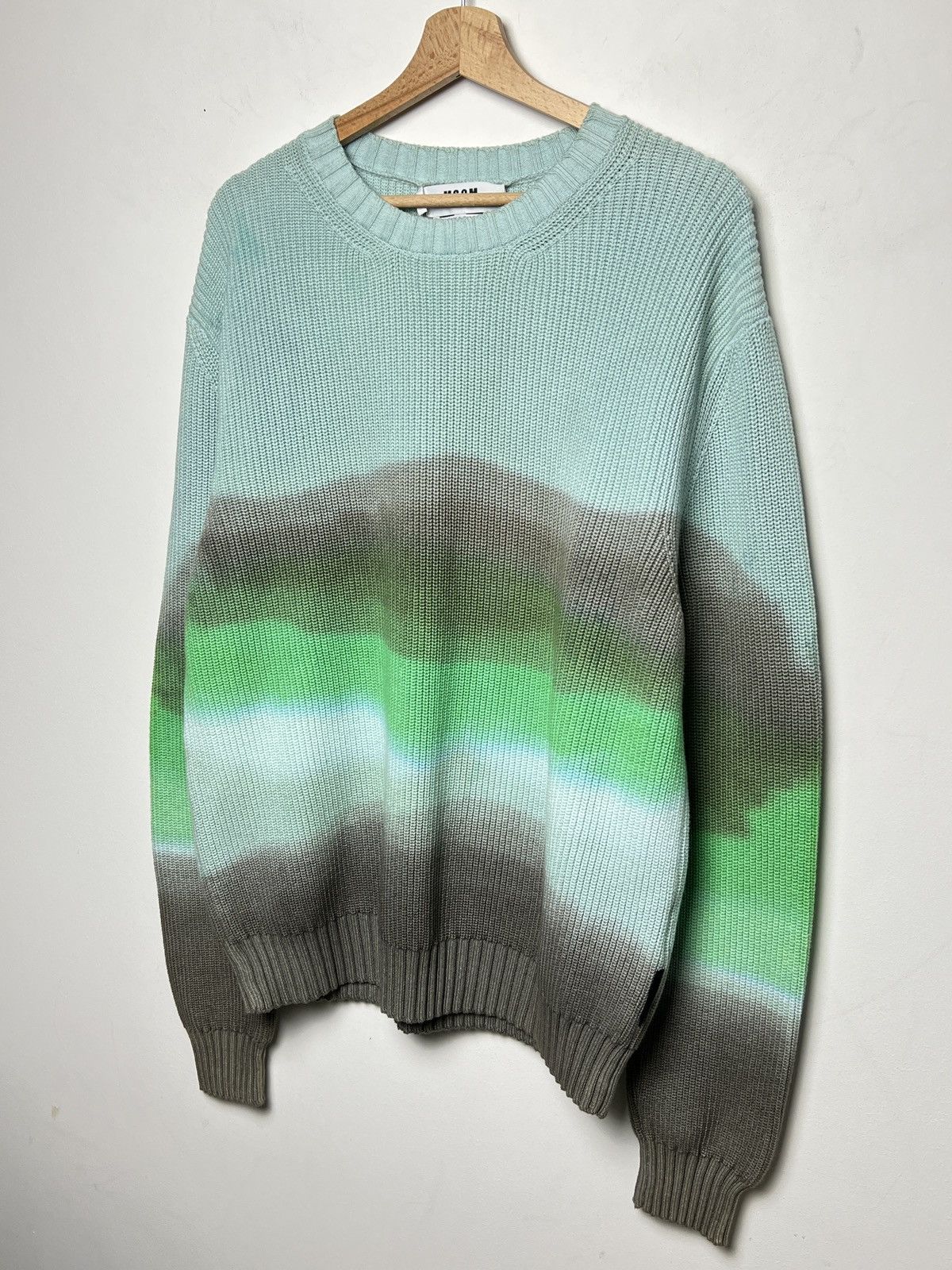 Msgm tie dye sweater sale