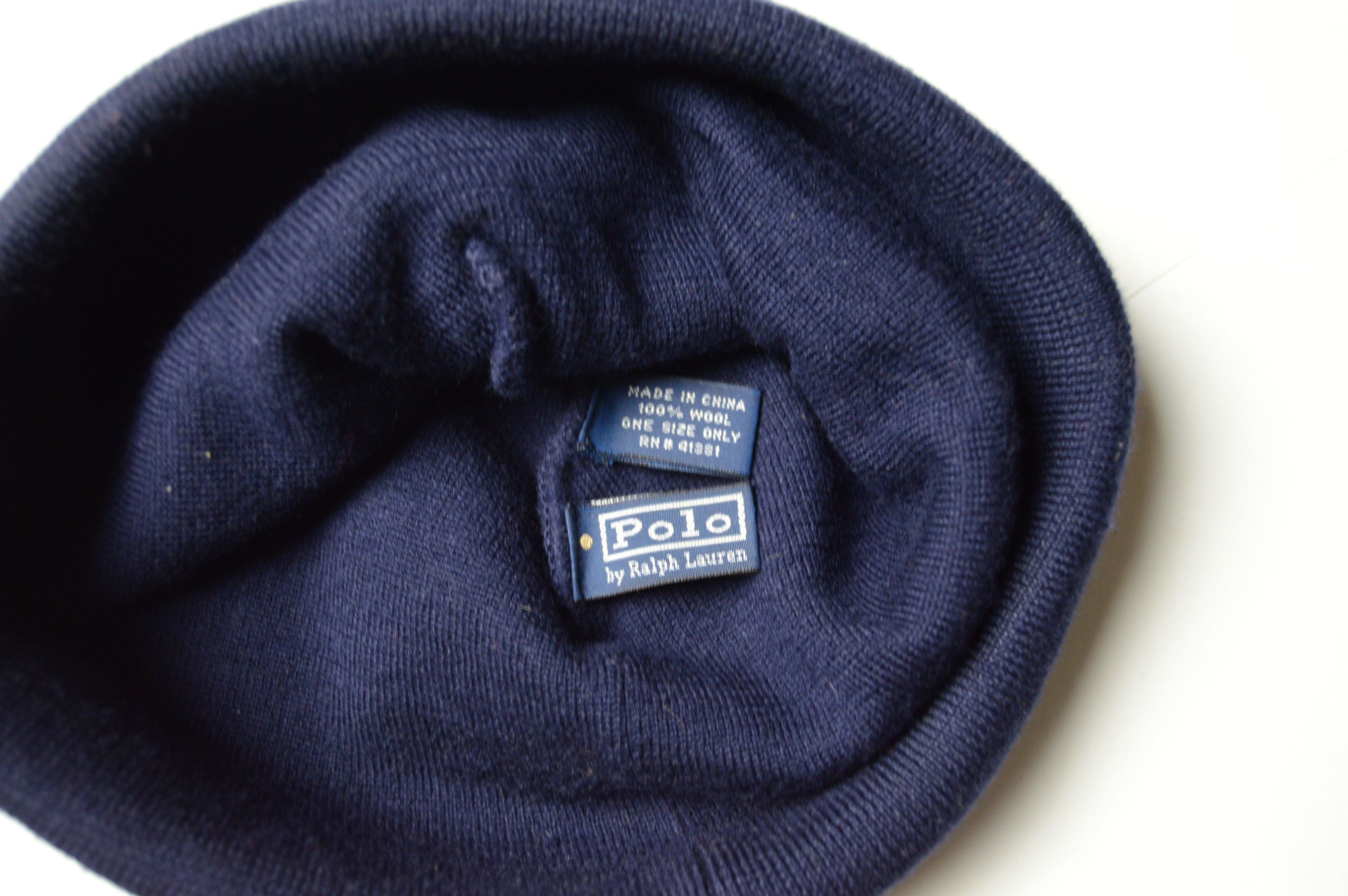 Polo Ralph Lauren polo beanie ralph lauren vintage wool hat Size ONE SIZE - 7 Thumbnail