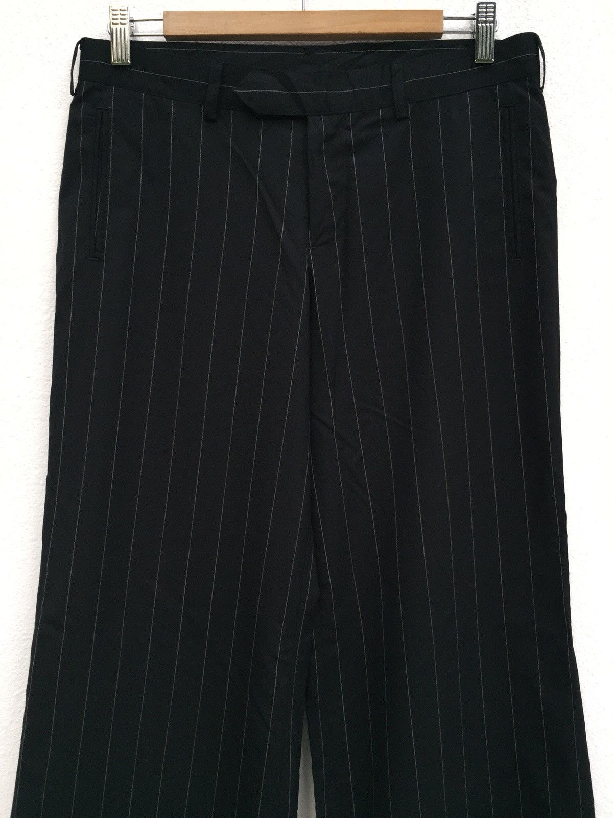 Gaultier Homme Objet × Jean Paul Gaultier OG 90s Jean Paul Gaultier Striped Wide Leg Pants Size US 32 / EU 48 - 3 Thumbnail