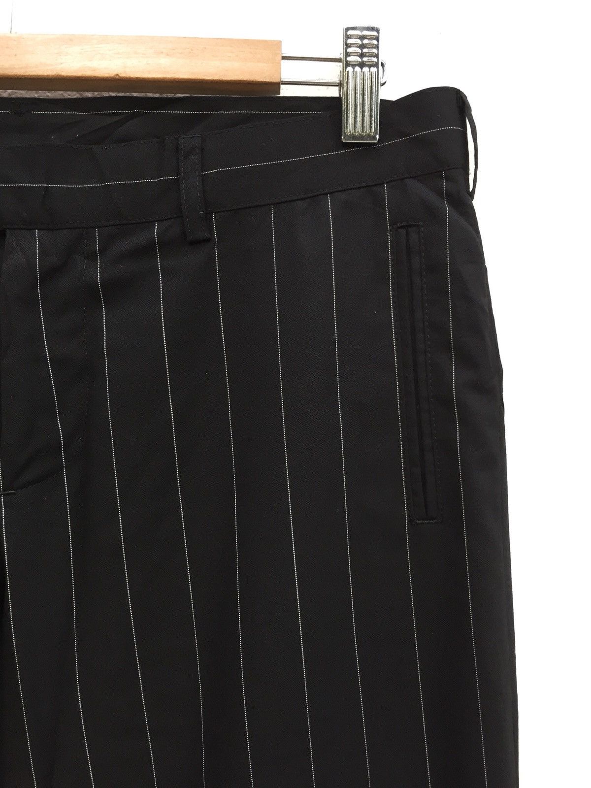 Gaultier Homme Objet × Jean Paul Gaultier OG 90s Jean Paul Gaultier Striped Wide Leg Pants Size US 32 / EU 48 - 4 Thumbnail