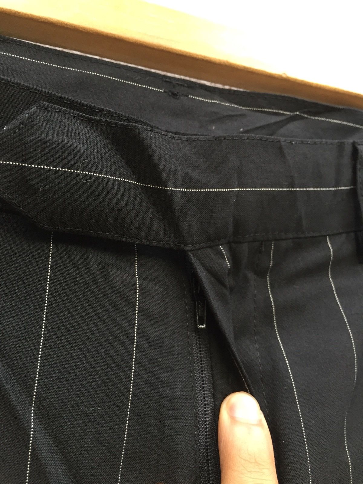 Gaultier Homme Objet × Jean Paul Gaultier OG 90s Jean Paul Gaultier Striped Wide Leg Pants Size US 32 / EU 48 - 6 Thumbnail