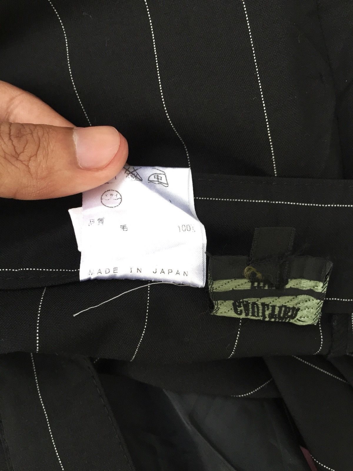 Gaultier Homme Objet × Jean Paul Gaultier OG 90s Jean Paul Gaultier Striped Wide Leg Pants Size US 32 / EU 48 - 8 Thumbnail